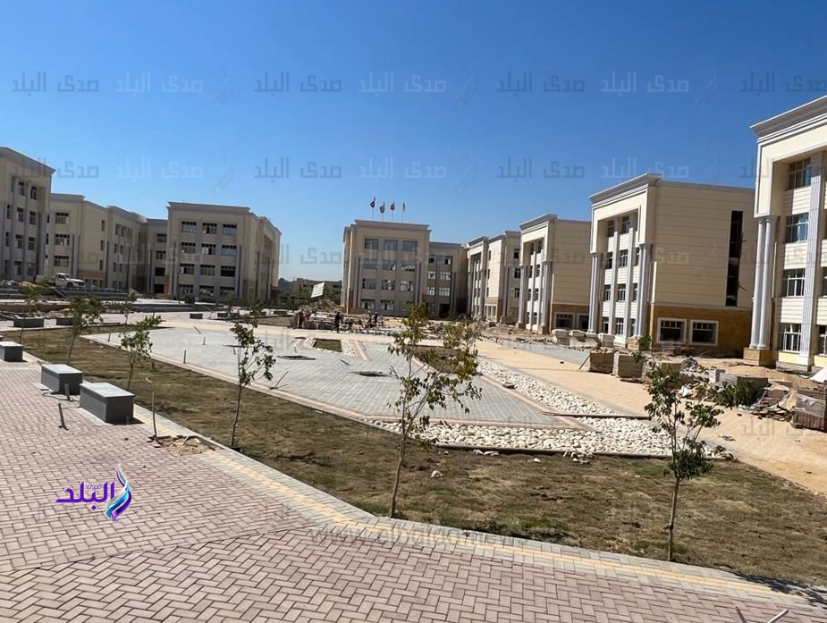 رئيس جامعة حلوان بزيارة تفقدية لجامعة حلوان الأهلية