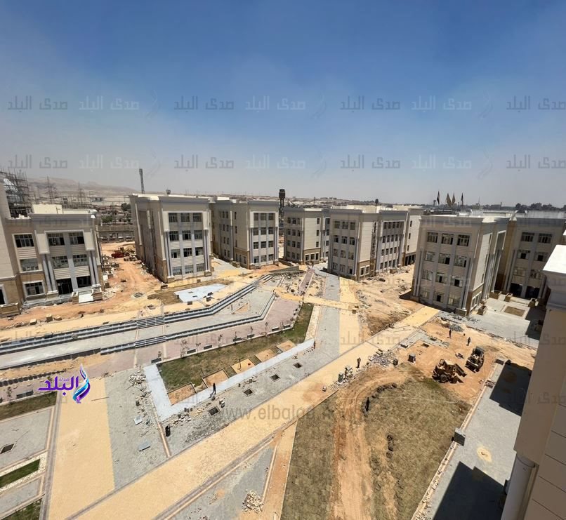 رئيس جامعة حلوان بزيارة تفقدية لجامعة حلوان الأهلية