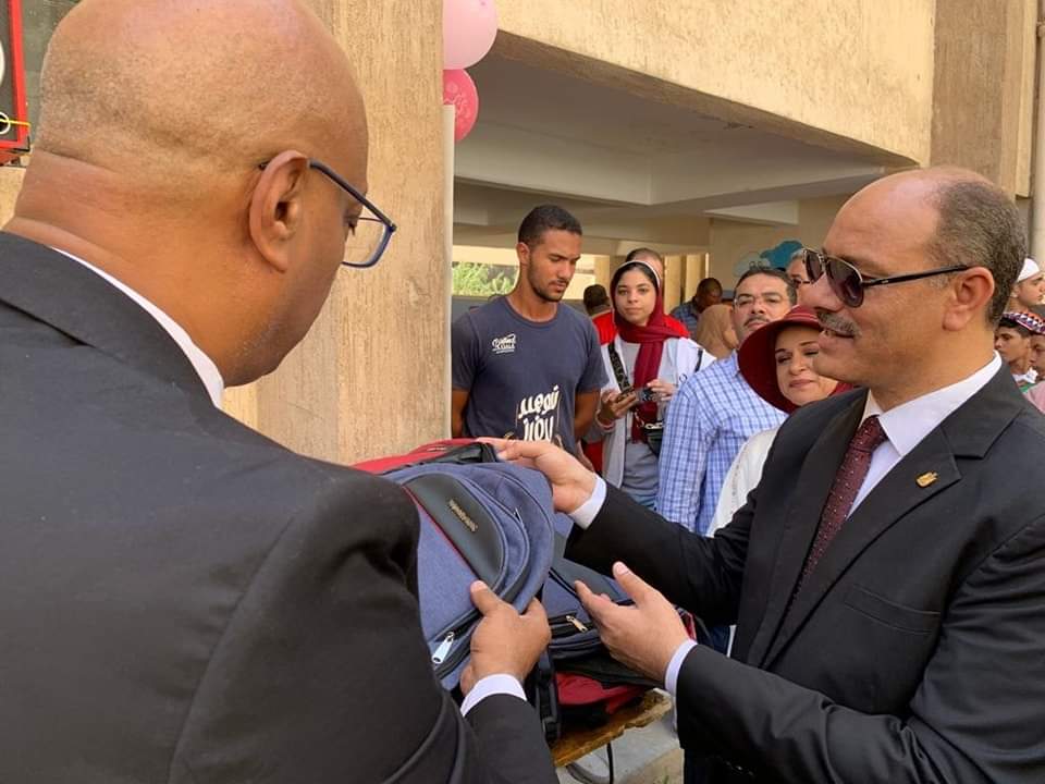 الدكتور عربي أبوزيد وكيل وزارة التربية والتعليم بالإسكندرية