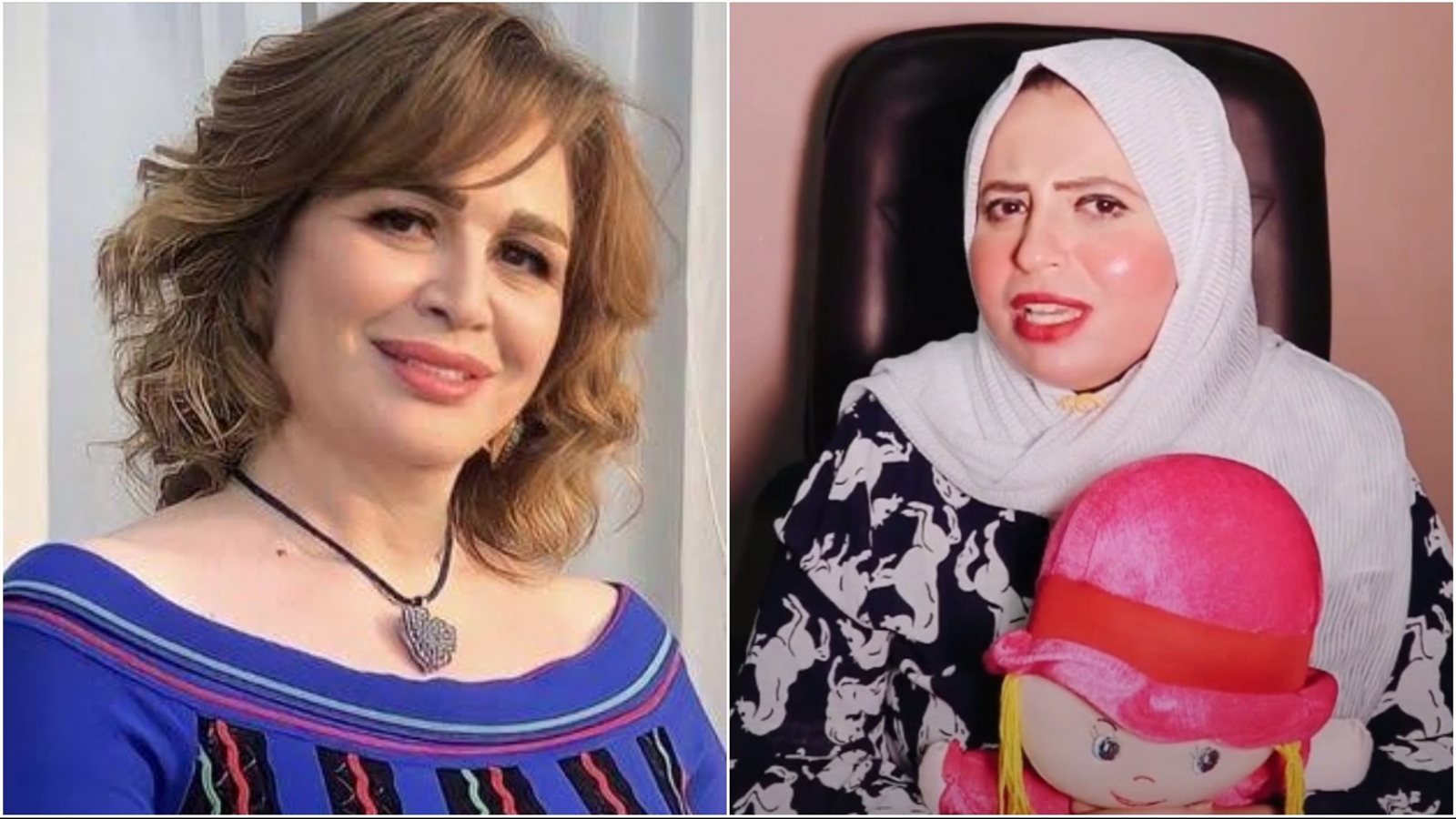 شبيهة إلهام شاهين