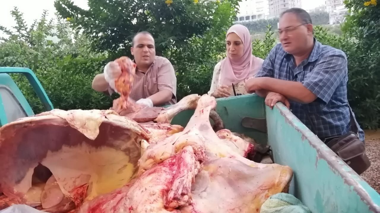 ضبط لحوم غير صالحة 