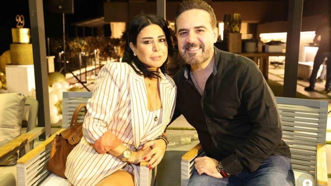 وائل جسار وزوجته