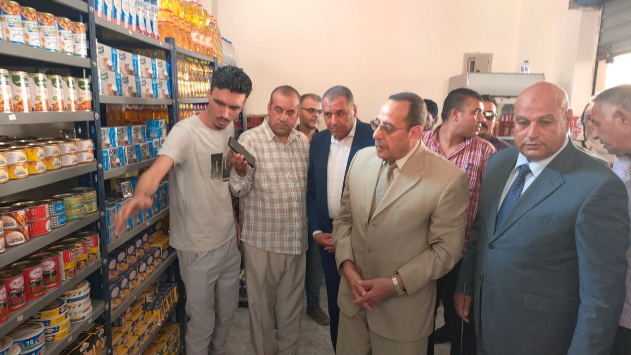 افتتاح مجمع سوق تجاري بالعريش