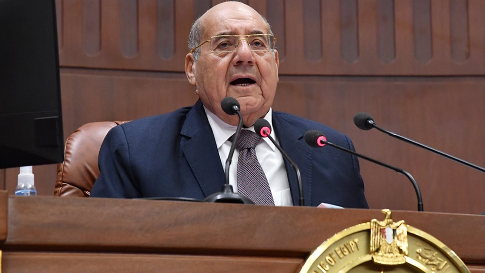 المستشار عبدالوهاب عبدالرازق رئيس مجلس الشيوخ