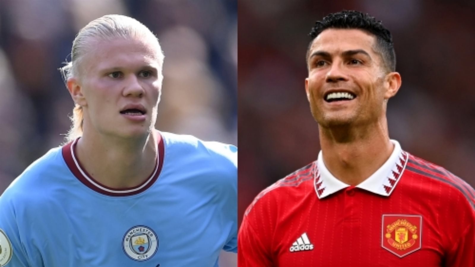 رونالد وهالاند - مانشستر يونايتد ومانشستر سيتي