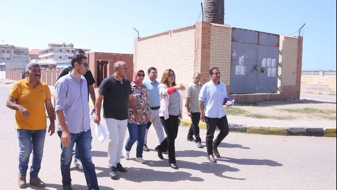 منال عوض محافظ دمياط