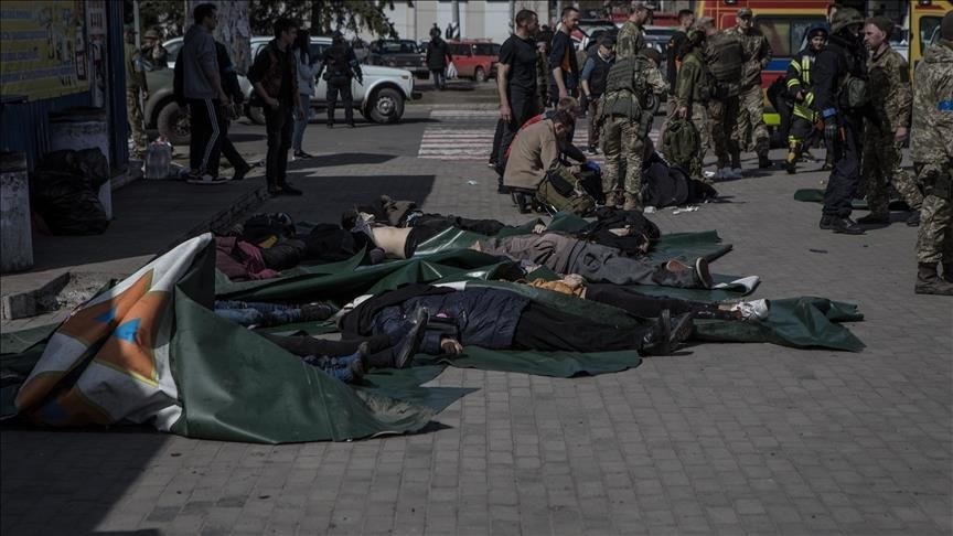 ضحايا مدنيين في أوكرانيا 