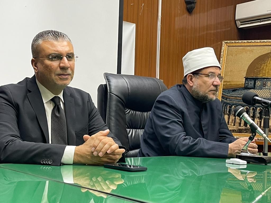 وزير الأوقاف والدكتور عمرو الليثي