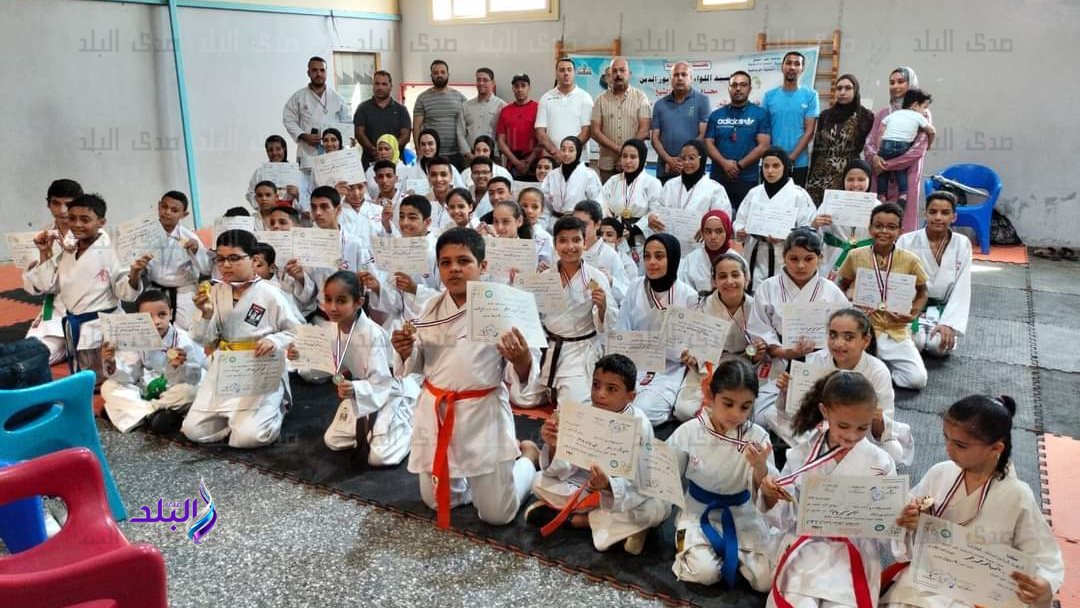 المشاركون في المهرجان الرياضي 