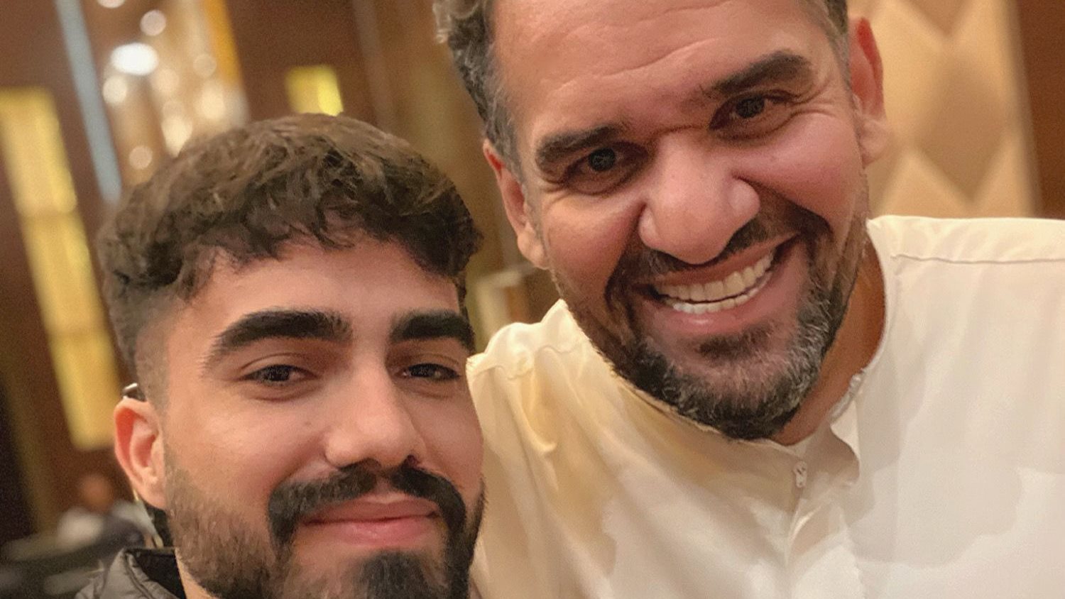 بنكين صالح مع حسين الجسمي