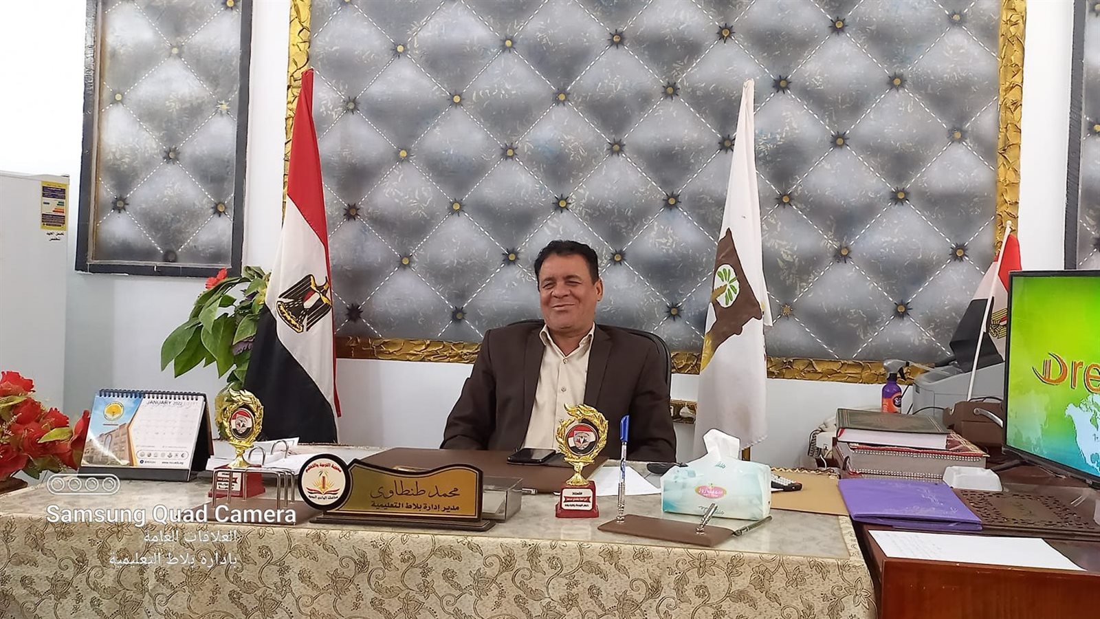 محمد عبد الرازق مدير إدارة بلاط التعليمية 