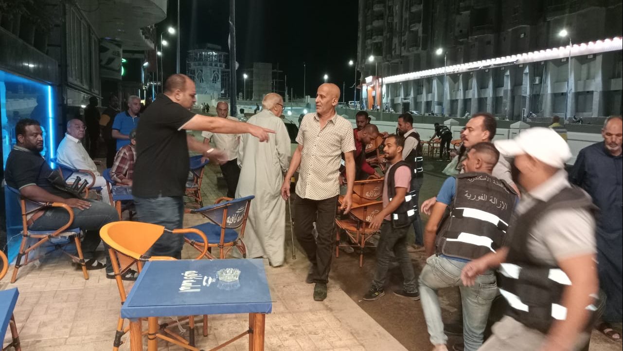 حملات مكبرة بأحياء الإسكندرية 