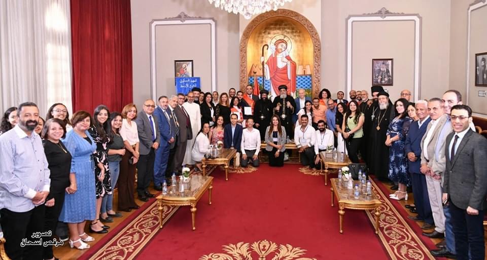 البابا تواضروس يشهد تخرج دفعة جديدة من طلاب المعهد المسكونى 