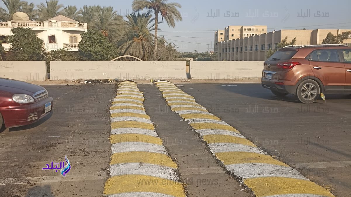 المطبات الصناعية التي تم تركيبها المطبات الصناعية التي تم تركيبها