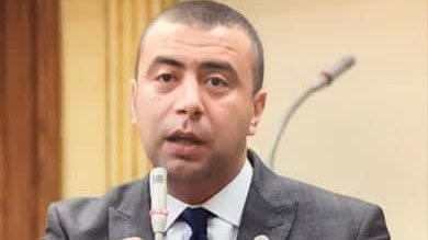 النائب أحمد بهاء شلبي،رئيس الهيئة البرلمانية لحزب حماة الوطن