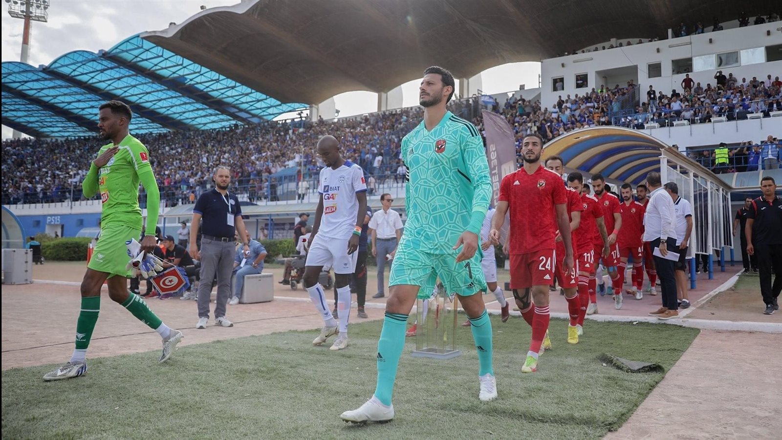 مباراة الأهلي والاتحاد المنستيري