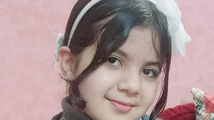 الطفلة ريتاج عصام