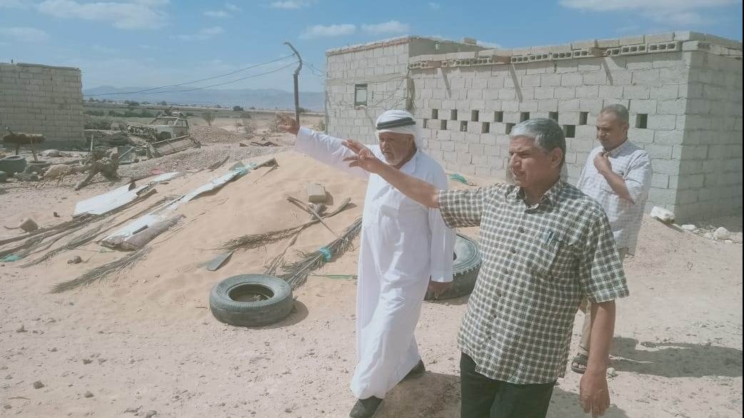 بغدادي يتفقد قري مركز الحسنة بوسط سيناء 