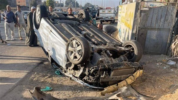 حادث مروري بملوي صوره أرشيفية 