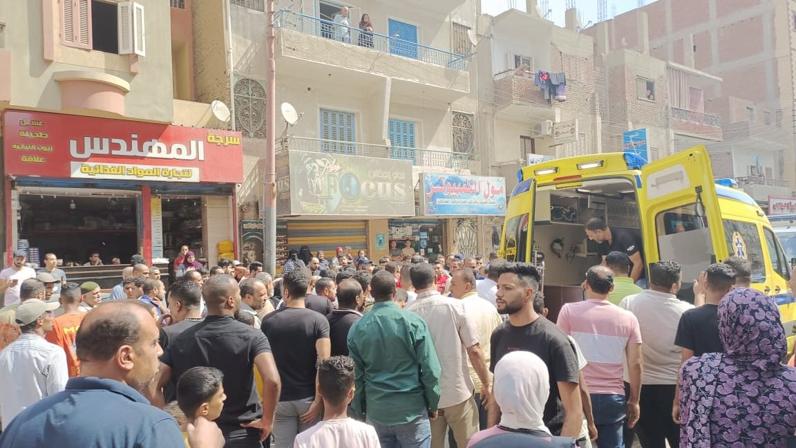 لحظة وقوع الحادث 