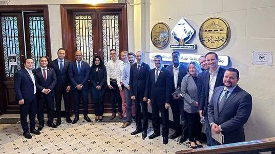  وفد من مساعدي أعضاء الكونجرس الأمريكي بمقر التنسيقية 