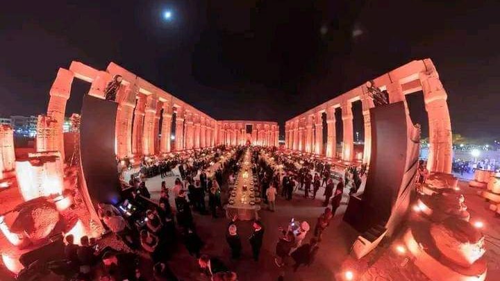  دار أزياء ستيفانو ريتشي إحتفالية ضخمة فى الأقصر