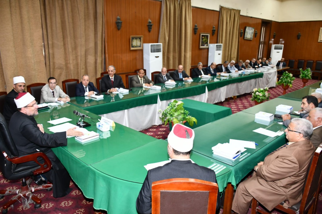اجتماع وزير الأوقاف 