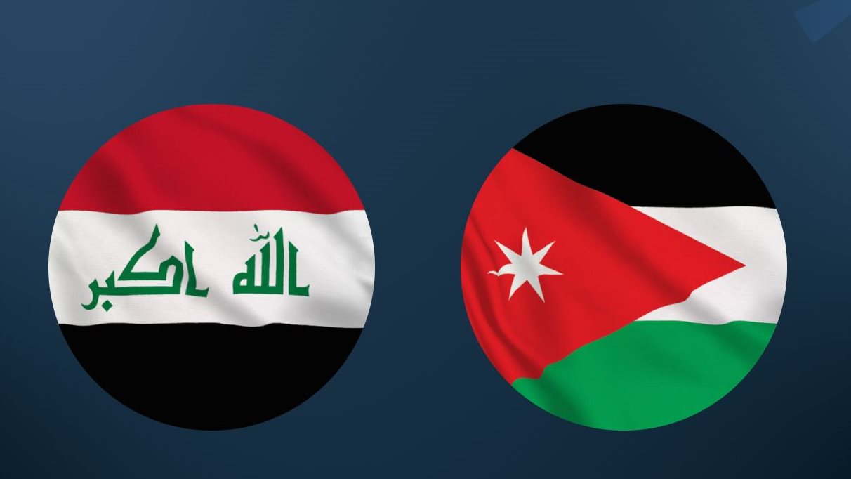 العراق والأردن 