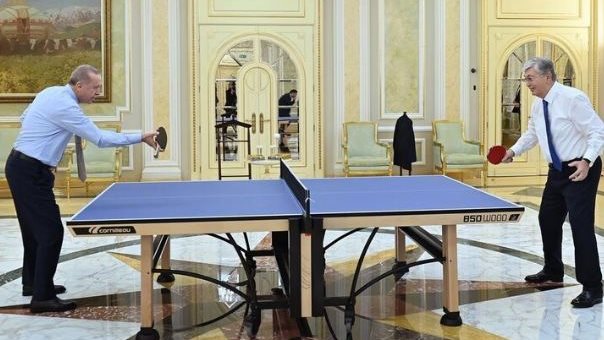 أردوغان ونظيره الكازاخستاني