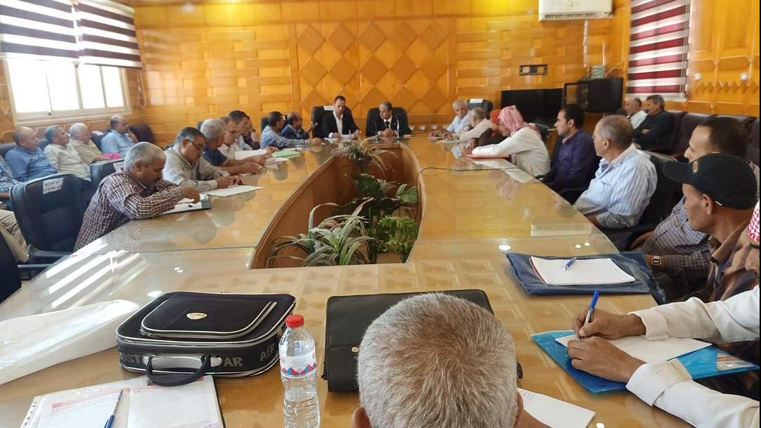 اجتماع تنفيذي مركز الحسنة بسيناء