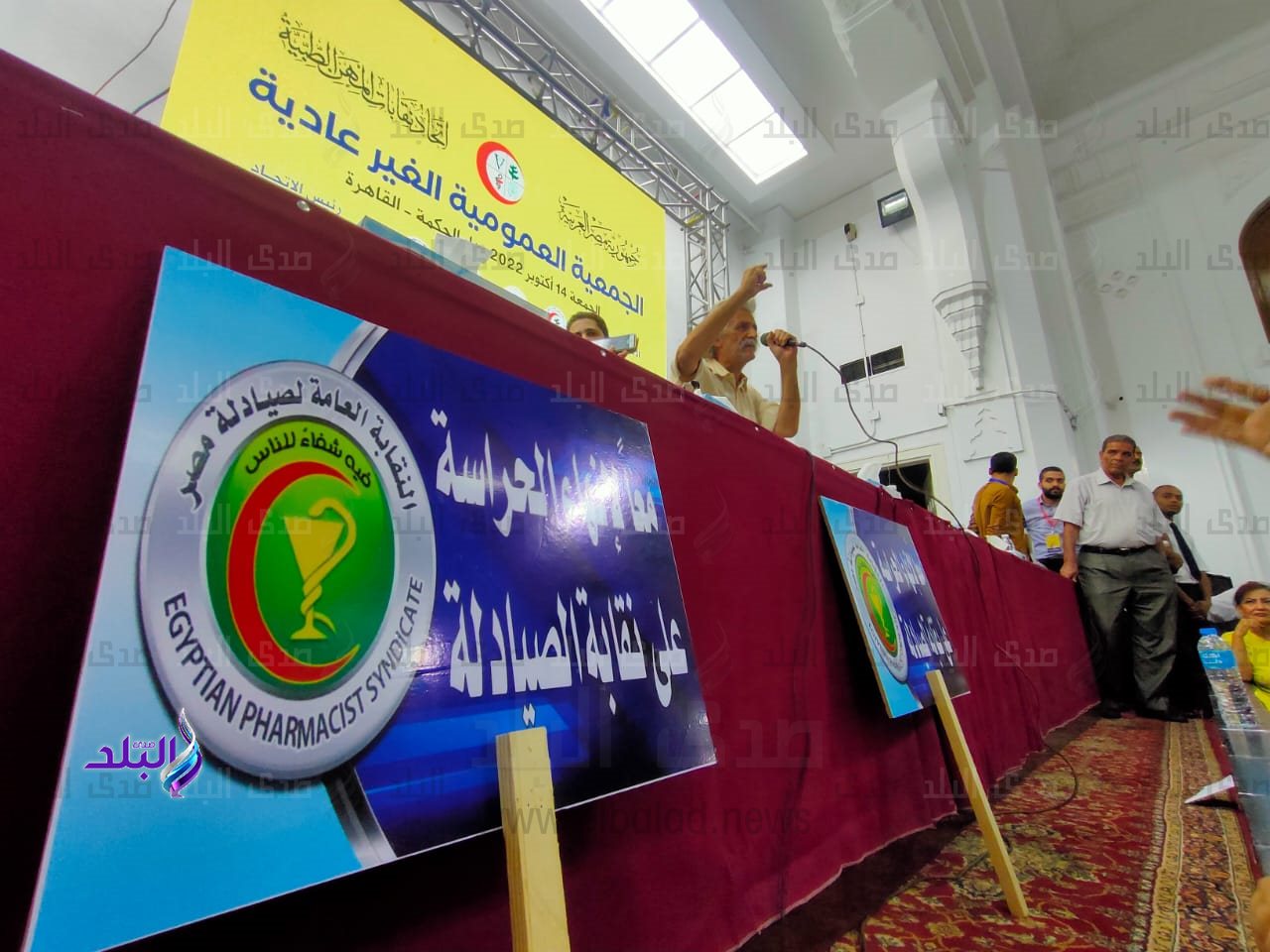 الجمعية العمومية غير العادية لاتحاد المهن الطبية