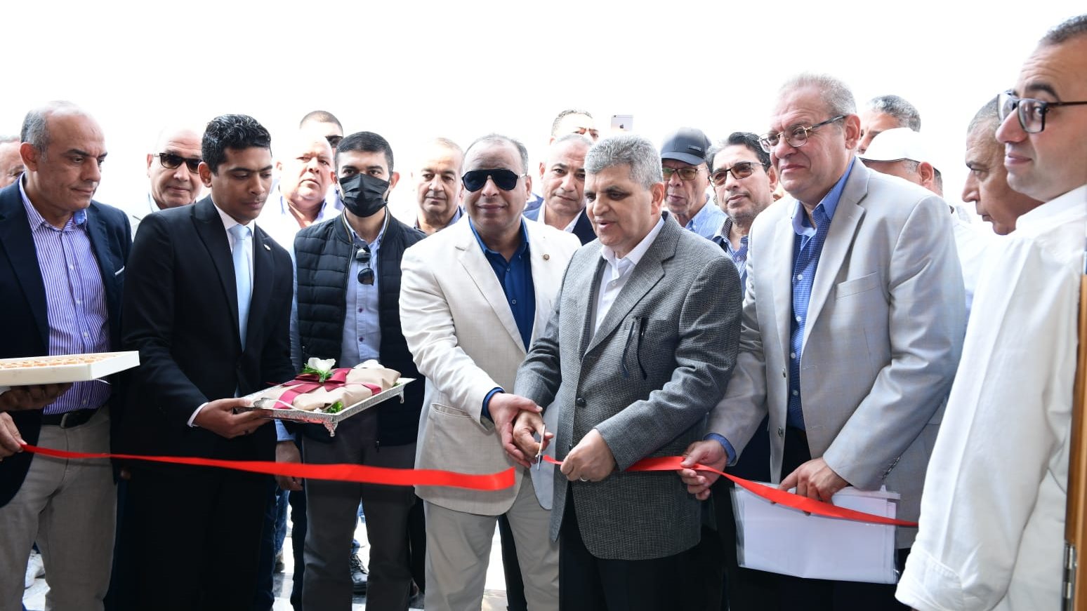 خلال الزيارة 