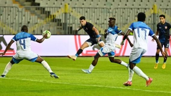 مباراة الزمالك وفلامبو 