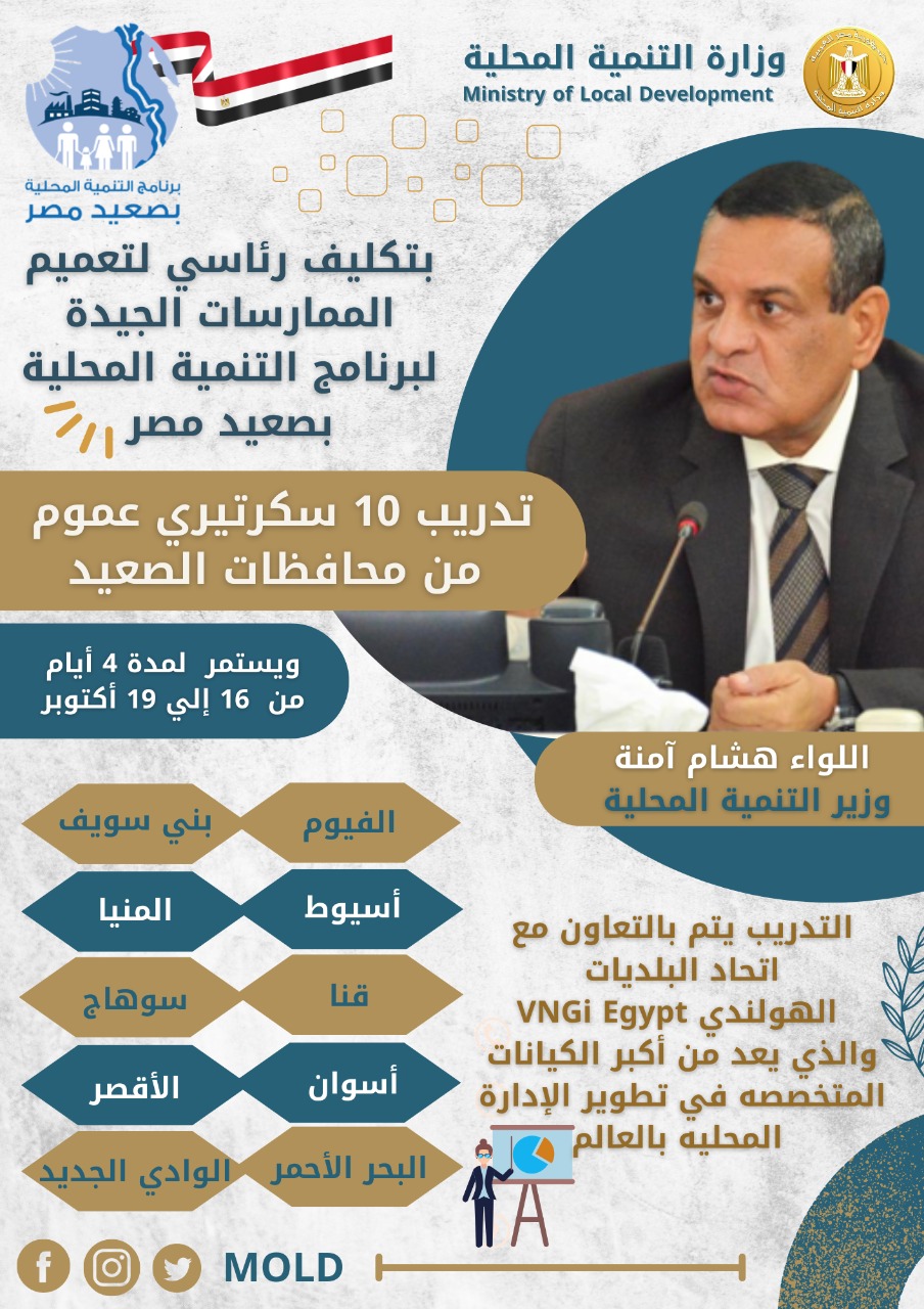 وزير التنمية المحلية