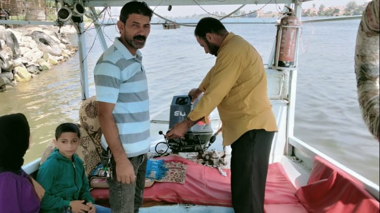 مراجعة كافة المعديات والمراكب النيلية والنهرية