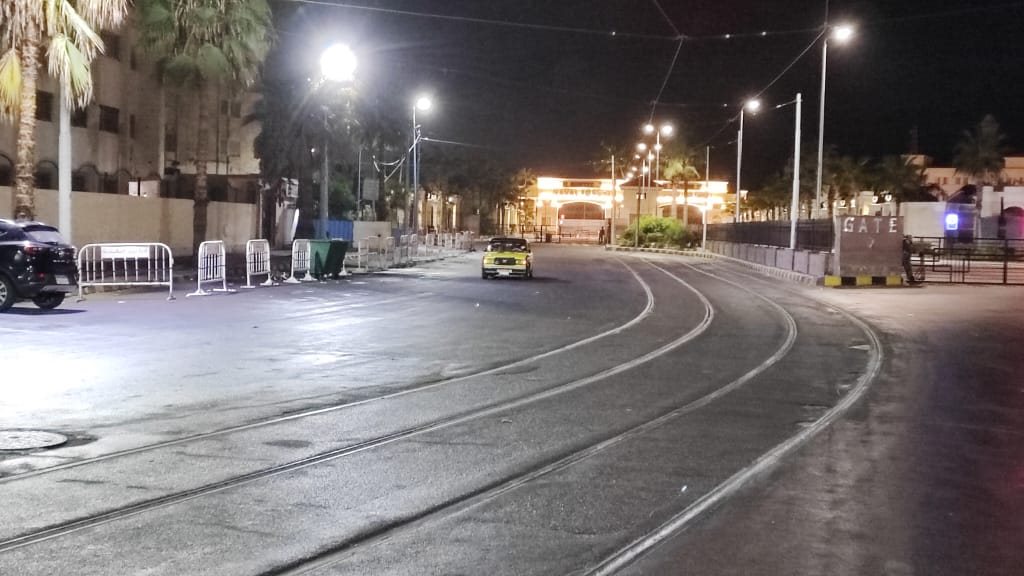 أمطار خفيفية تضرب الإسكندرية