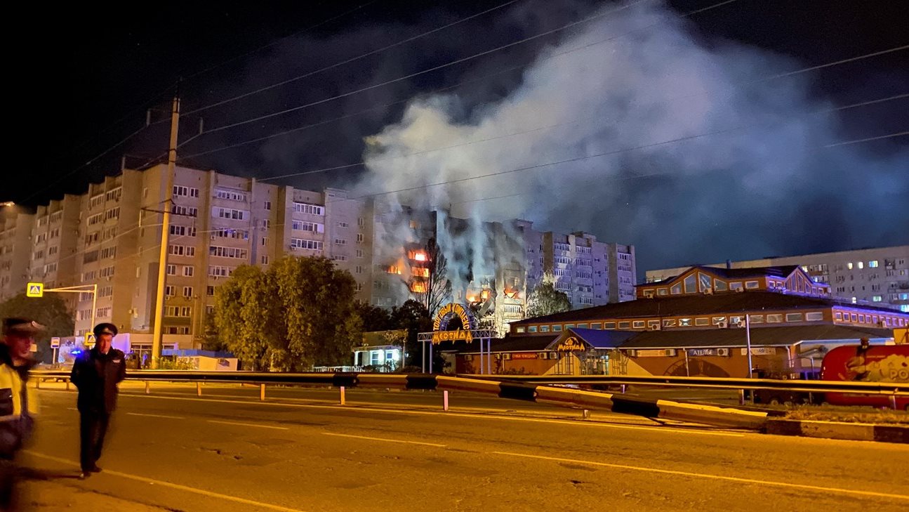 سقوط طائرة عسكرية روسية