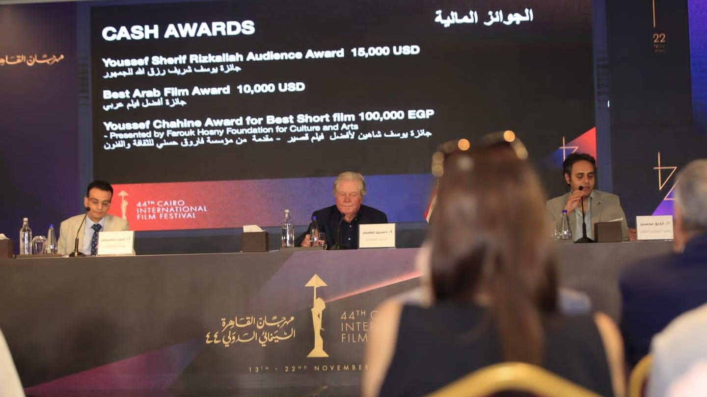 حسين فهمي وأمير رمسيس واندرو محسن 