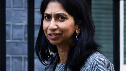 وزيرة الداخلية البريطانية سويلا برافمان