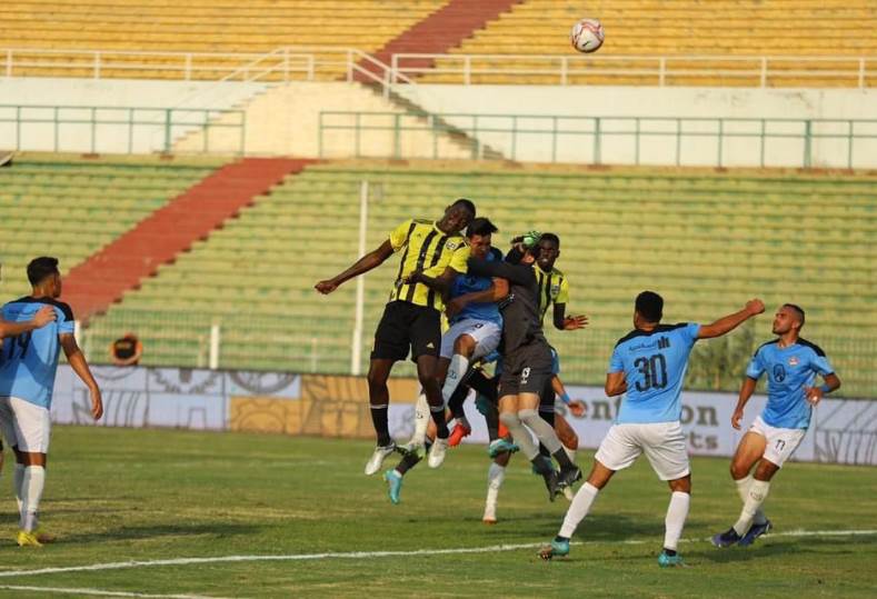 مباراة المقاولون وغزل المحلة