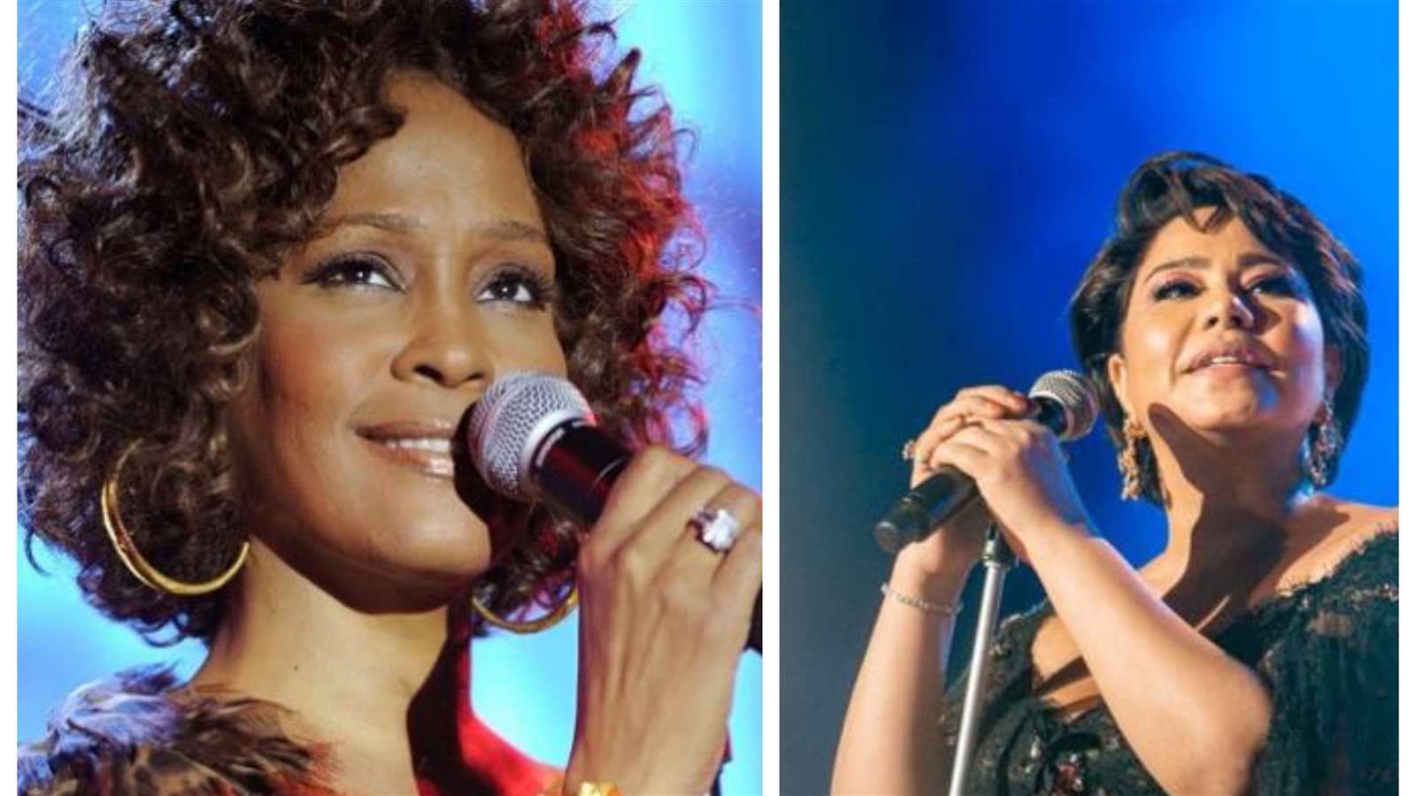 ويتني هيوستن وشيرين عبد الوهاب ويتني هيوستن وشيرين عبد الوهاب