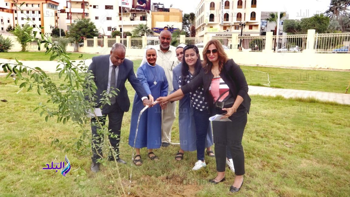 حملة لزراعة 1000 شتلة مثمرة  بالاقصر