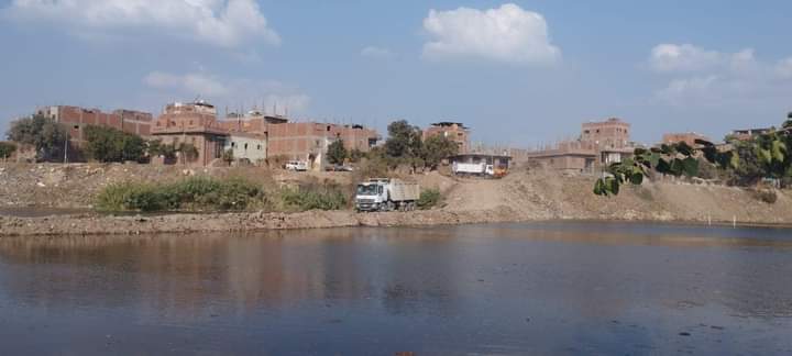 ربط الجزيرة المعزولة في المنوفية 