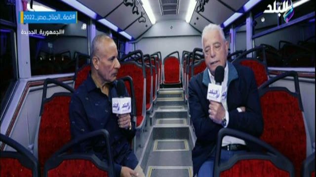 أحمد موسى ومحافظ جنوب سيناء 