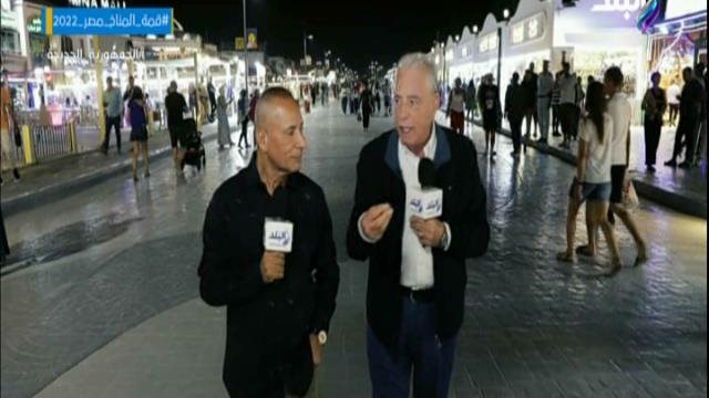 أحمد موسى ومحافظ جنوب سيناء 