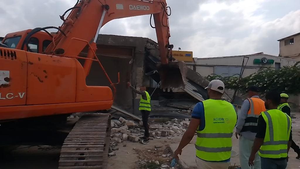 إزالة التعديات على أراضي أملاك الدولة
