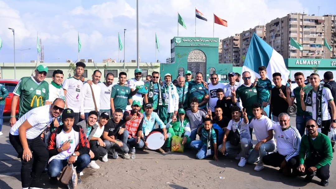 لمؤازرة فريقها أمام بيراميدز جماهير المصري تزحف لاستاد برج ا