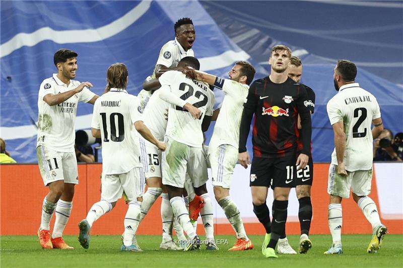 ريال مدريد ضد لايبزيج