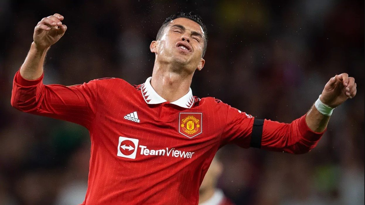 كريستيانو رونالدو نجم فريق مانشستر يونايتد