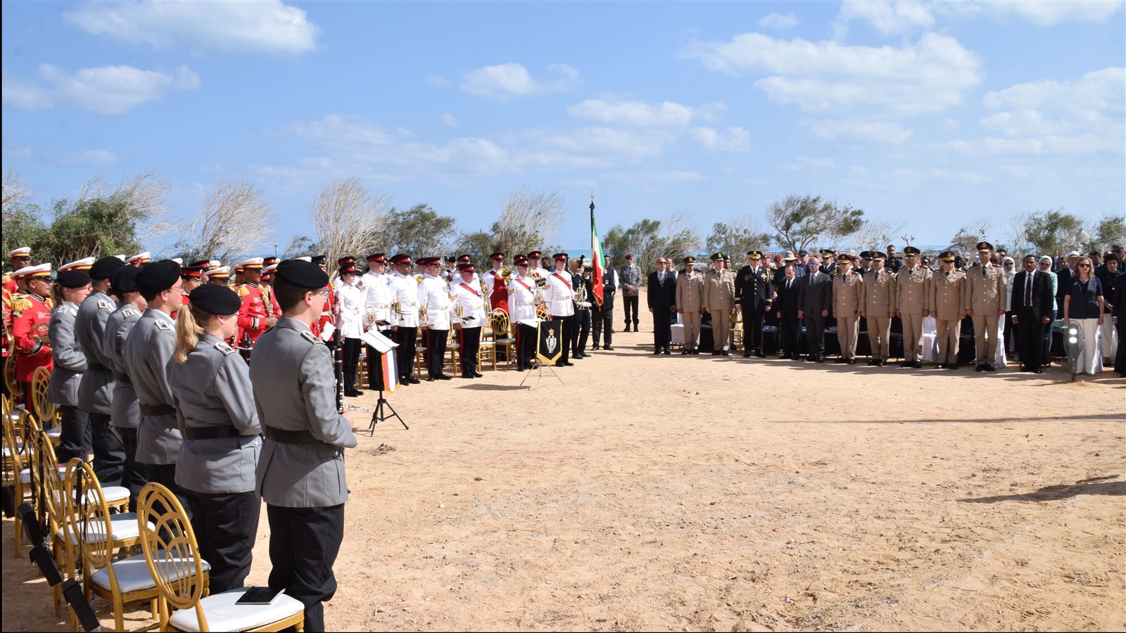 القوات المسلحة تشارك دول الكومنولث ذكرى معركة العلمين 